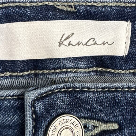 KanCan Women's Mid Rise Straight Leg Denim Jeans Medium Wash Plus Size 32 - Picture 6 of 8